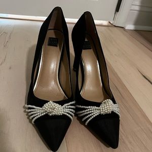 White House Black Market Pearl Heels